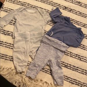 Baby boy matching newborn sets H&M